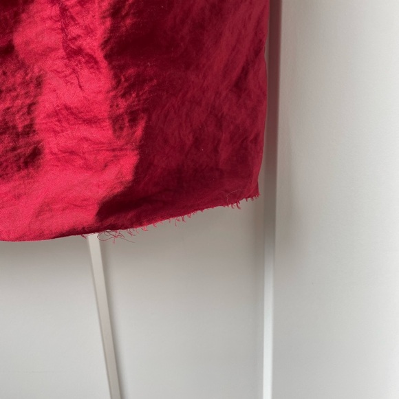 Brock Collection Palmira Ruched Crinkle-satin Midi Dress Size 10 - Picture 8 of 13